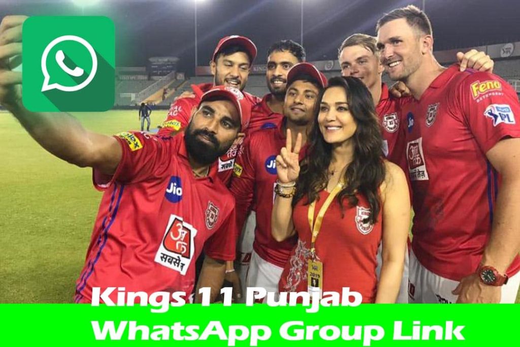 Kings 11 Punjab WhatsApp Group Link